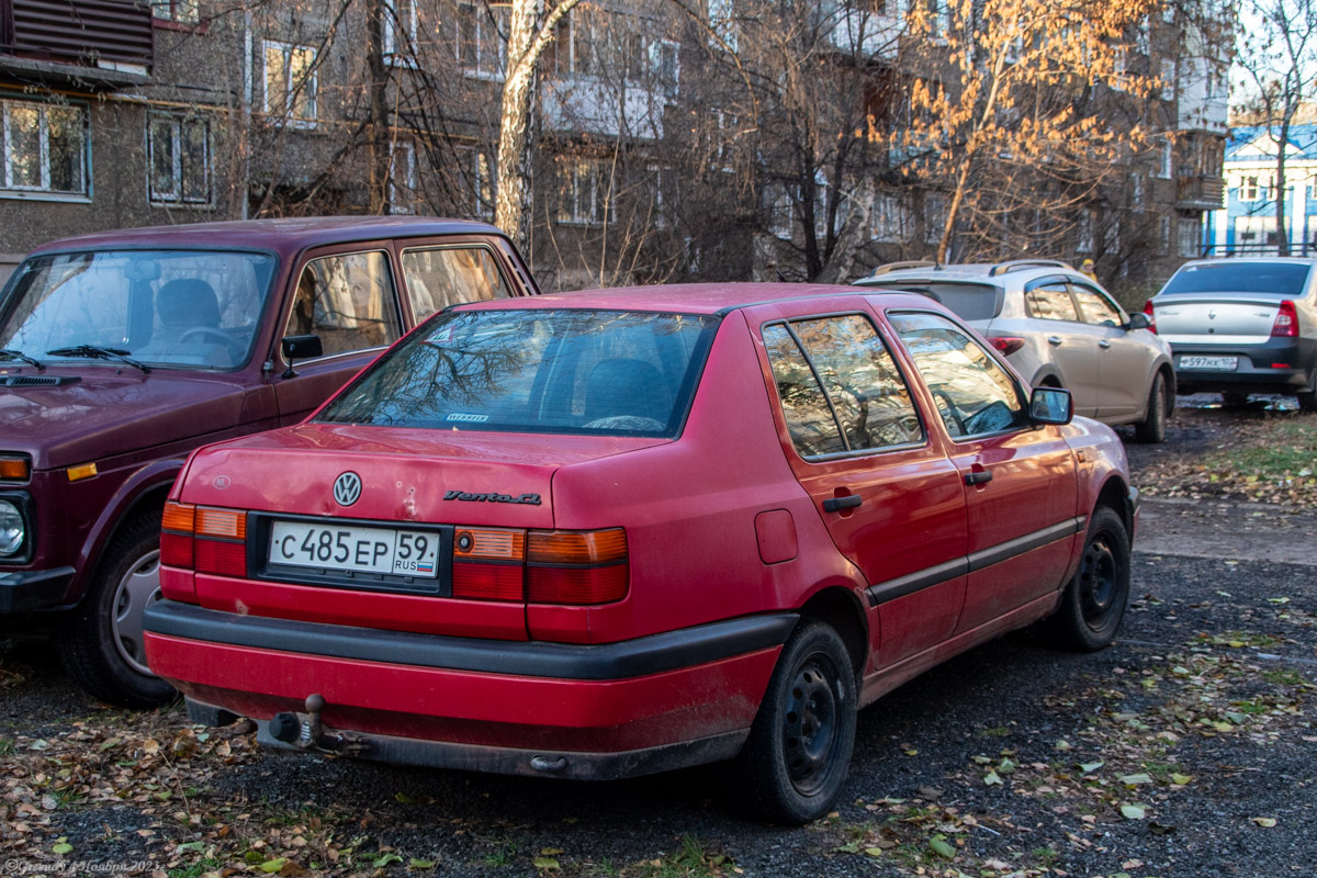 Башкортостан, № С 485 ЕР 59 — Volkswagen Vento (A3) '92-99; Пермский край — Вне региона