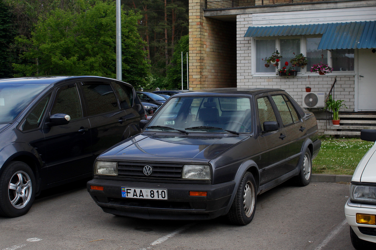 Литва, № FAA 810 — Volkswagen Jetta Mk2 (Typ 16) '84-92