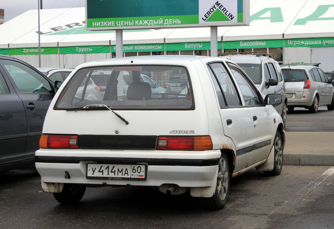 Псковская область, № У 414 МА 60 — Daihatsu Charade (G100) '87-93