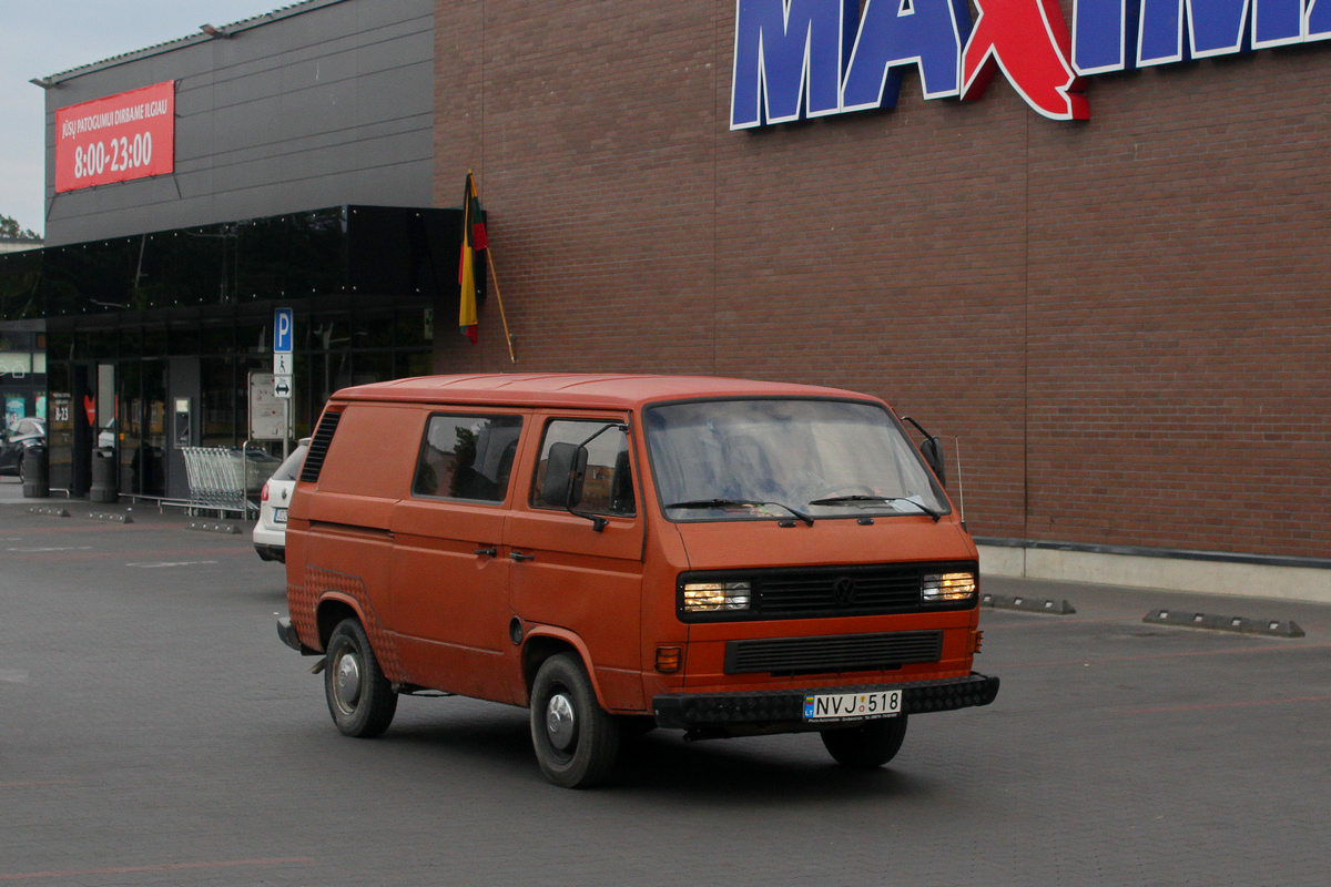 Литва, № NVJ 518 — Volkswagen Typ 2 (Т3) '79-92