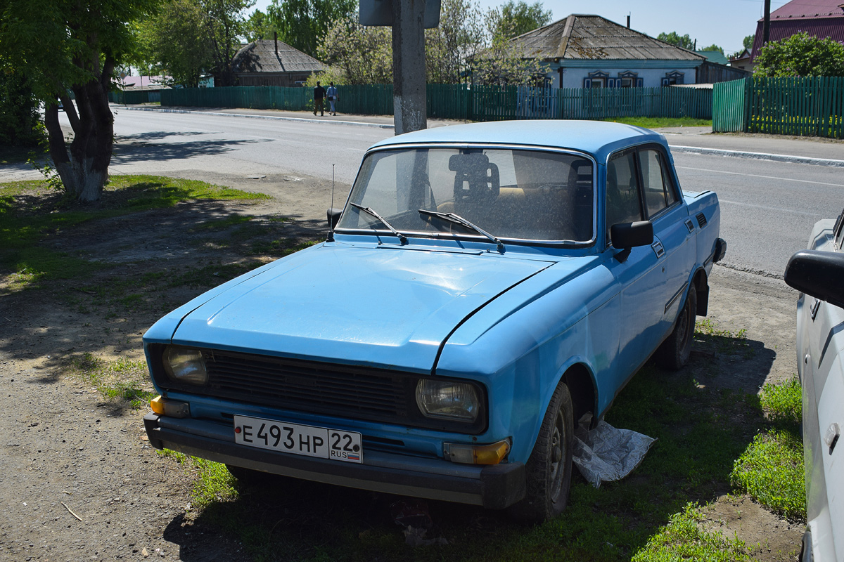 Алтайский край, № Е 493 НР 22 — Москвич-2140-117 (2140SL) '80-88