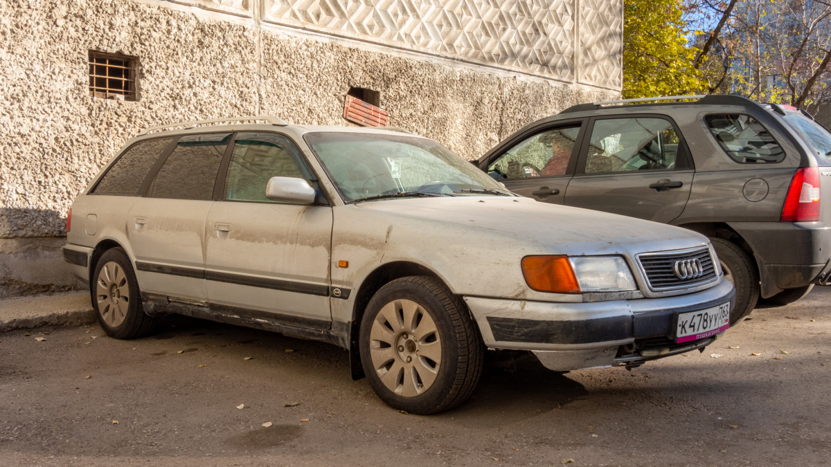 Самарская область, № К 478 УУ 763 — Audi 100 (C4) '90-94