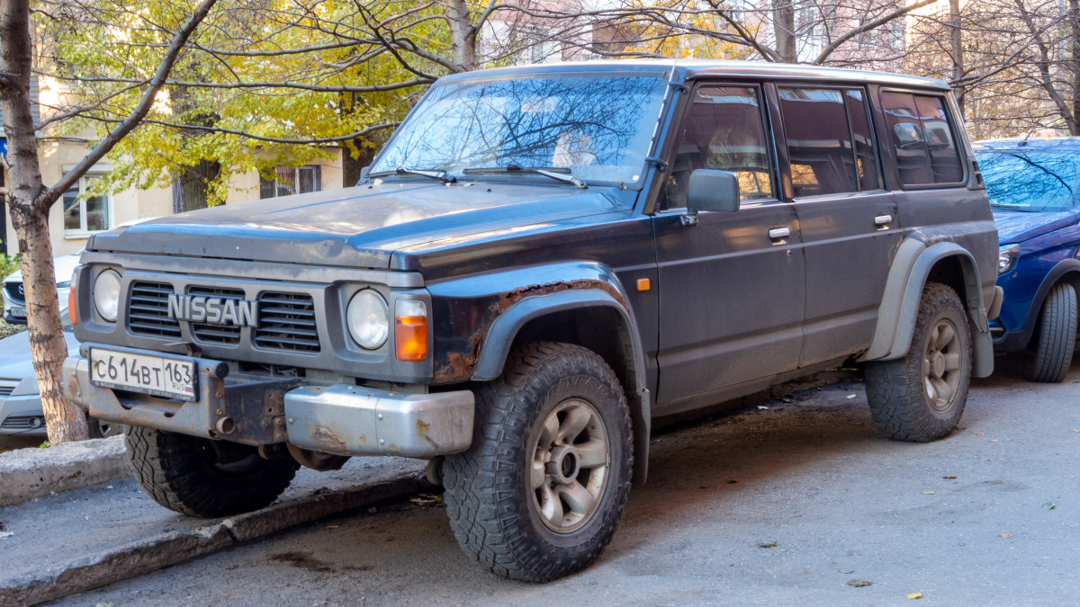 Самарская область, № С 614 ВТ 163 — Nissan Patrol (Y60) '87-97