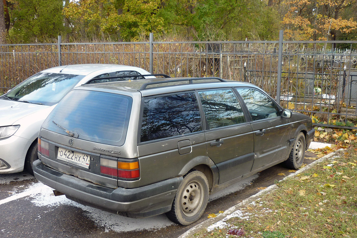 Ленинградская область, № О 422 НХ 47 — Volkswagen Passat (B3) '88-93