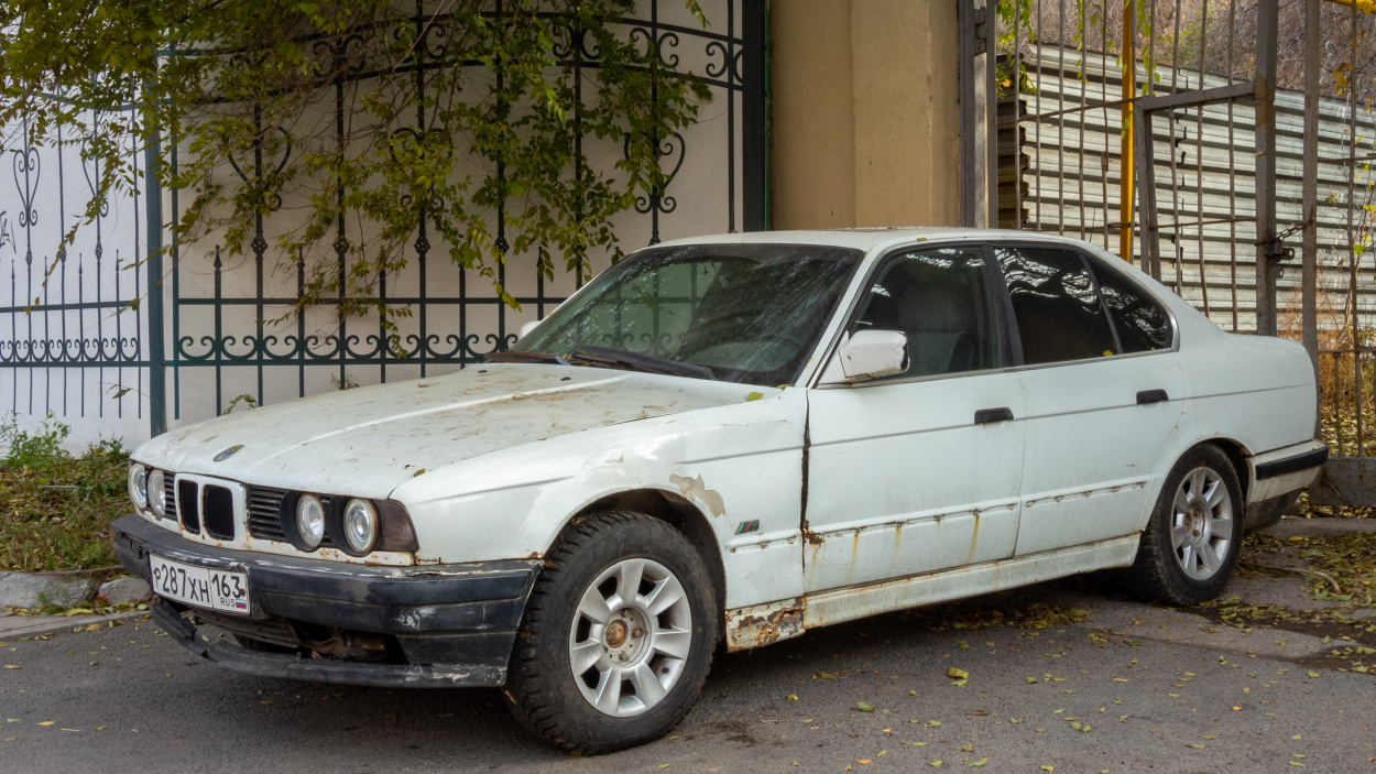 Самарская область, № Р 287 ХН 163 — BMW 5 Series (E34) '87-96