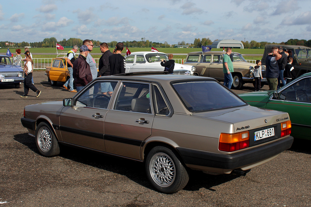 Литва, № KLP 691 — Audi 80 (B2) '78-86; Литва — Retro mugė 2023 ruduo