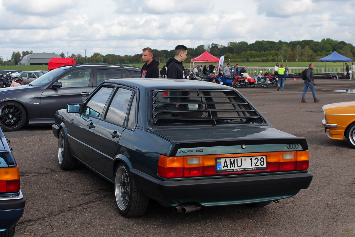 Литва, № AMU 128 — Audi 80 (B2) '78-86; Литва — Retro mugė 2023 ruduo