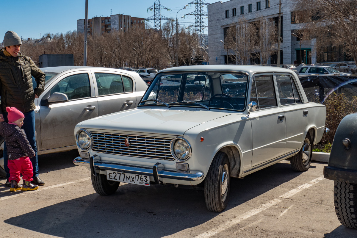 Самарская область, № Е 277 МХ 763 — ВАЗ-2101 '70-83; Самарская область — Открытие ретро-сезона 16 апреля 2022 г.