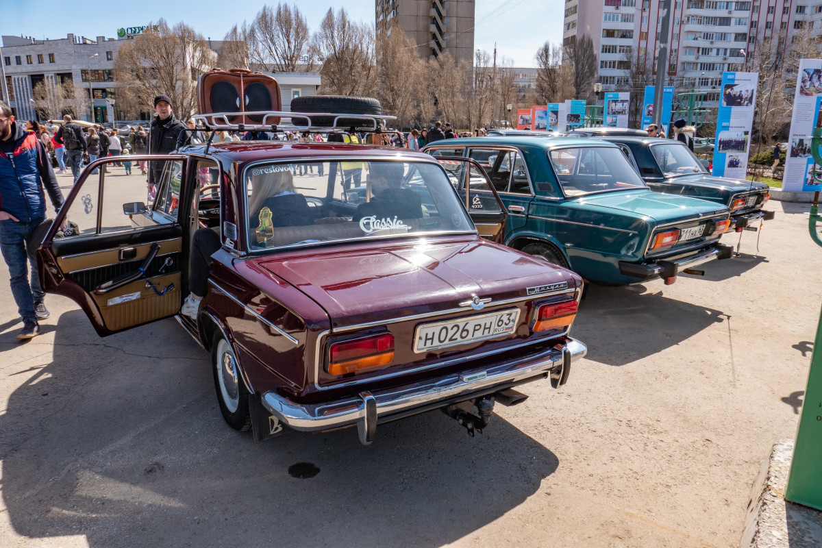 Самарская область, № Н 026 РН 63 — ВАЗ-2103 '72-84; Самарская область — Открытие ретро-сезона 16 апреля 2022 г.