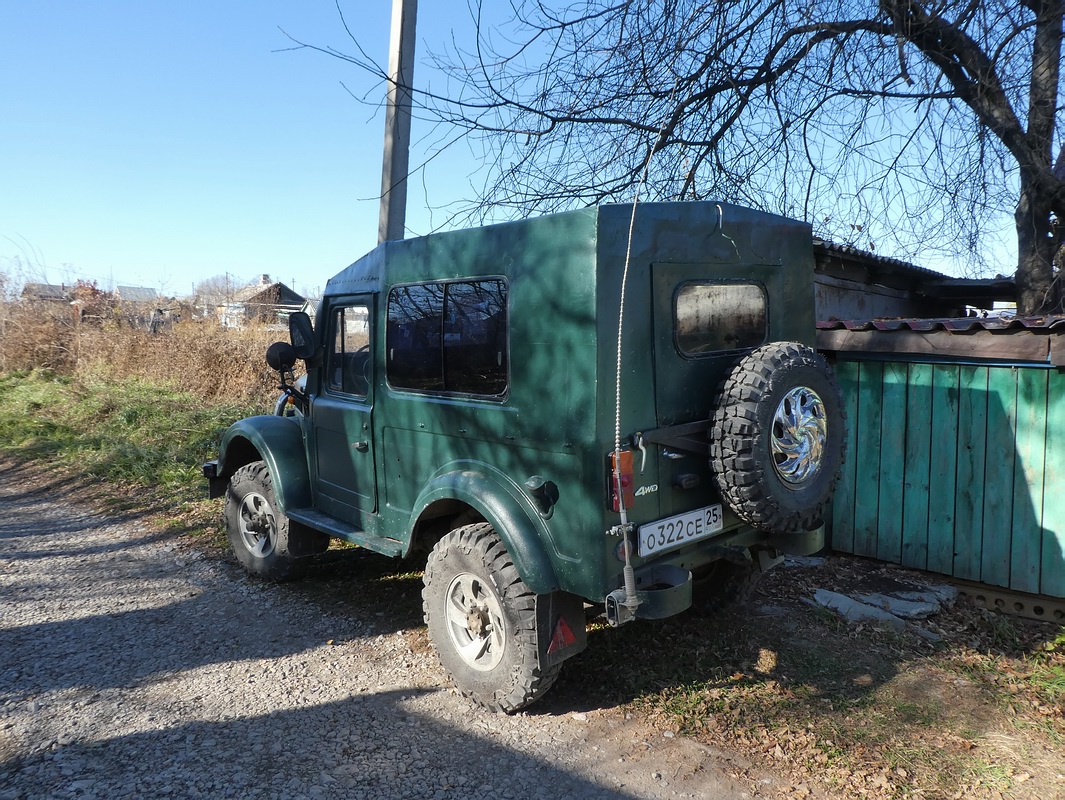 Приморский край, № О 322 СЕ 25 — ГАЗ-69А '53-73