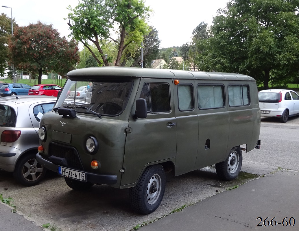 Венгрия, № HHO-416 — УАЗ-452А '65-85