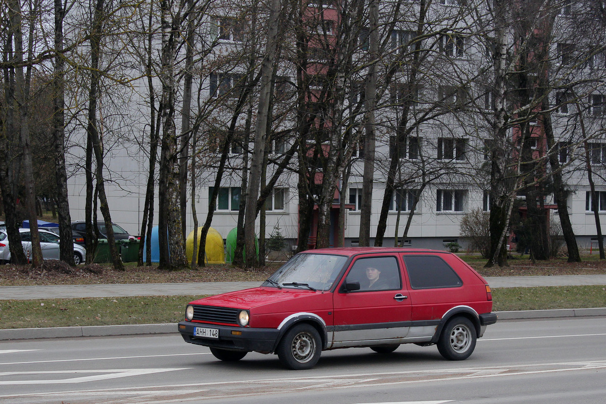 Литва, № AHH 148 — Volkswagen Golf (Typ 19) '83-92