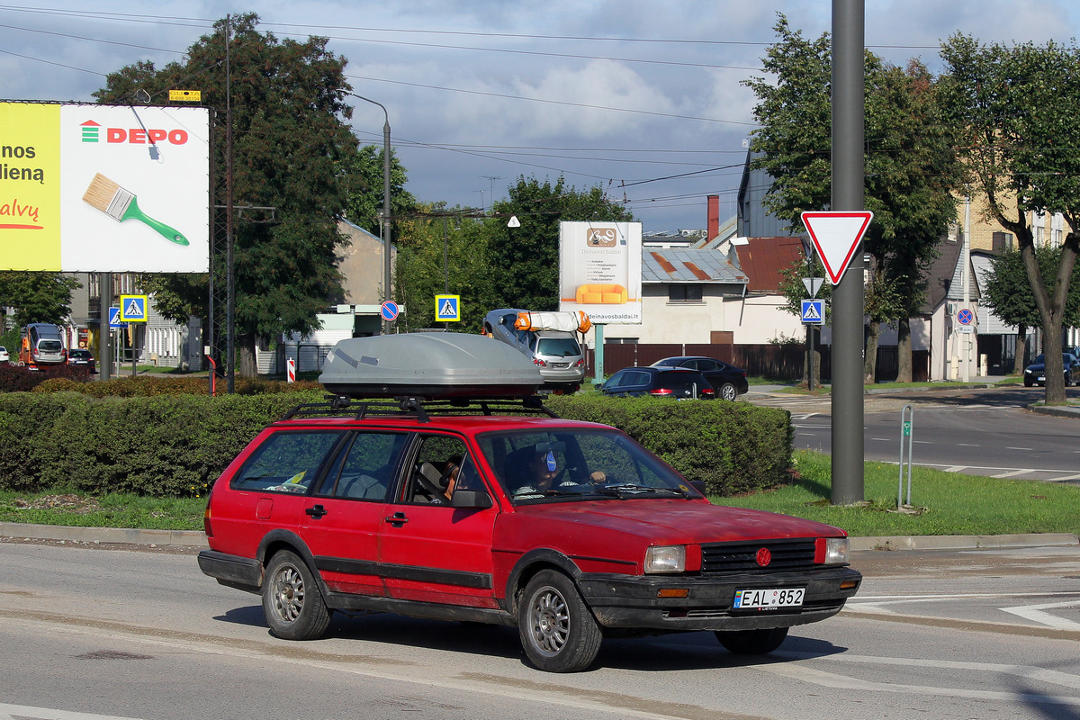 Литва, № EAL 852 — Volkswagen Passat (B2) '80-88