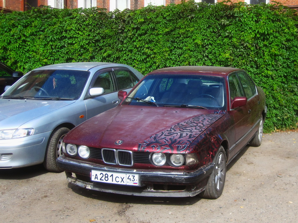 Кировская область, № А 281 СХ 43 — BMW 7 Series (E32) '86-94
