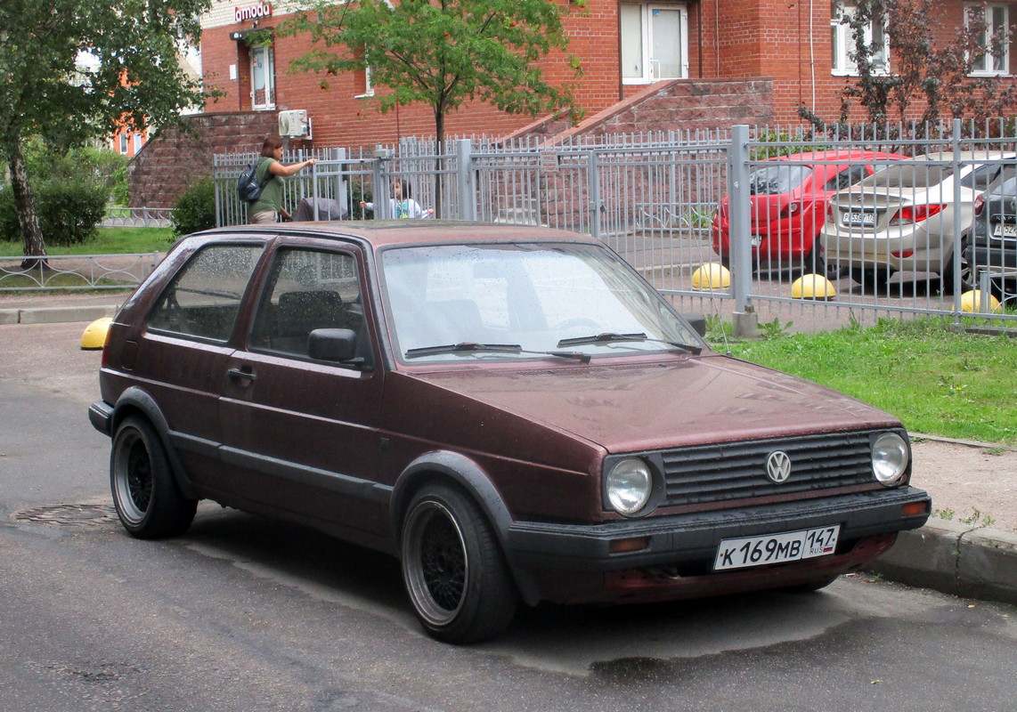 Ленинградская область, № К 169 МВ 147 — Volkswagen Golf (Typ 19) '83-92