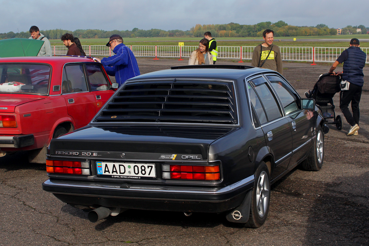 Литва, № AAD 087 — Opel Rekord (E1) '77-82; Литва — Retro mugė 2023 ruduo