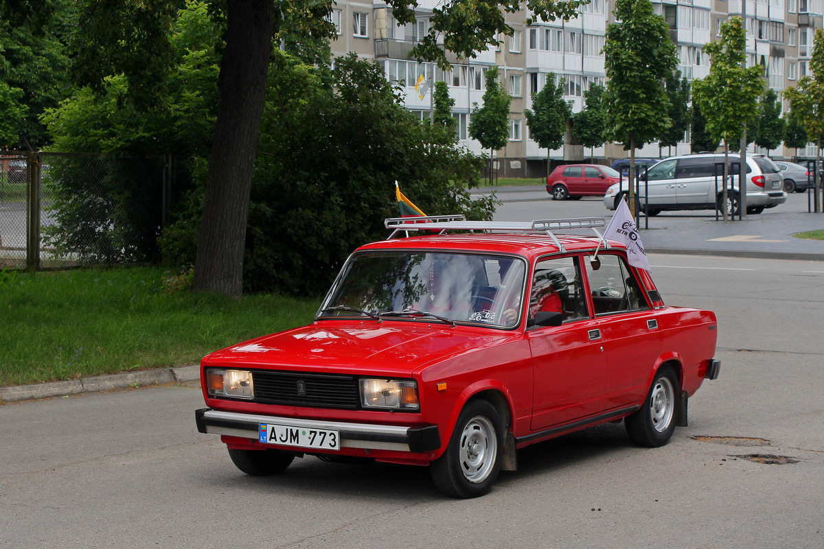 Литва, № AJM 773 — ВАЗ-2105 '80-88; Литва — Radviliškio miesto šventė 2023