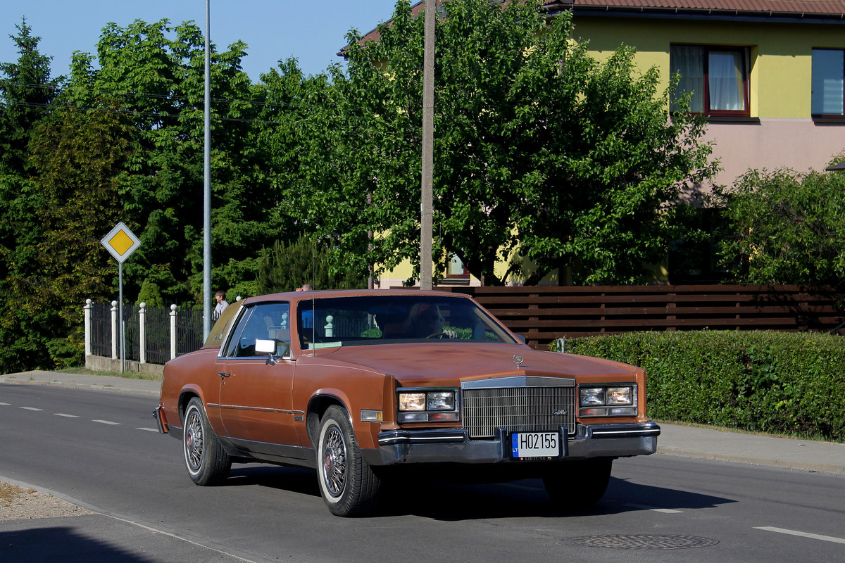 Литва, № H02155 — Cadillac Eldorado (10G) '79-85; Литва — Laiko ratai 2023