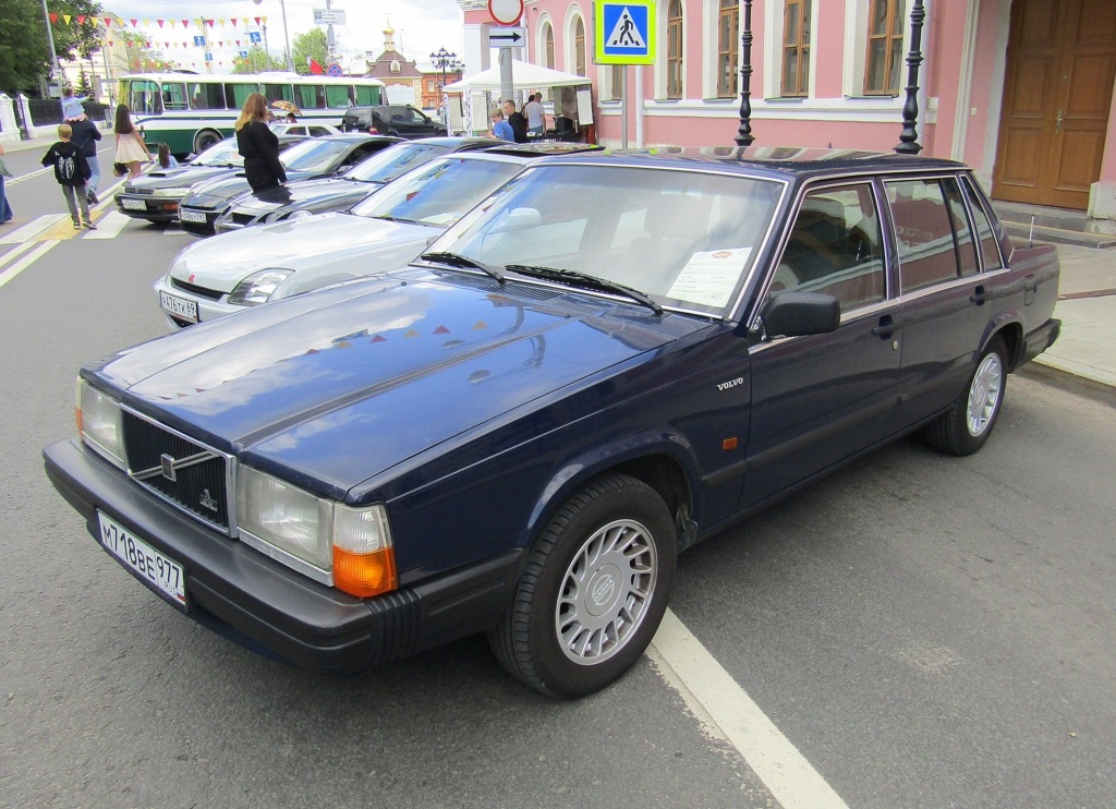 Москва, № М 718 ВЕ 977 — Volvo 740 '84-92; Тверская область — День города Твери 2023