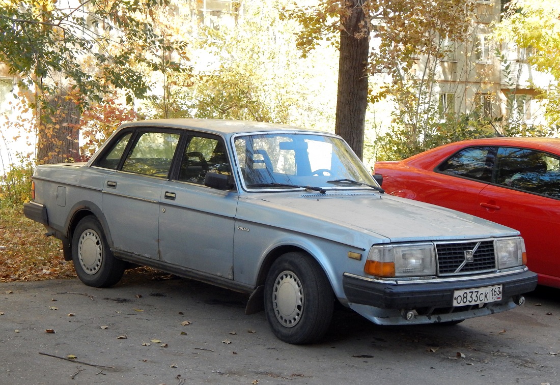 Самарская область, № О 833 СК 163 — Volvo 244 GL '79-81