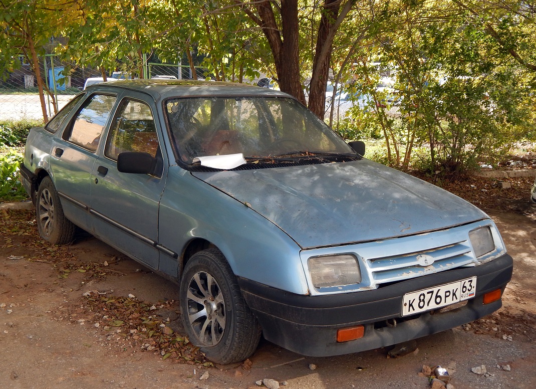 Самарская область, № К 876 РК 63 — Ford Sierra MkI '82-87