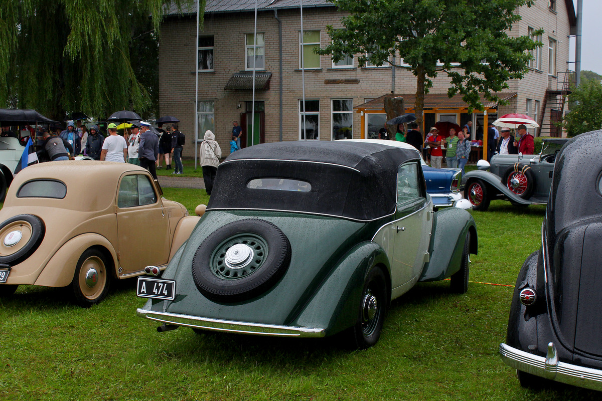 Эстония, № A 474 — Steyr 200 '36-40; Литва — Nesenstanti klasika 2023