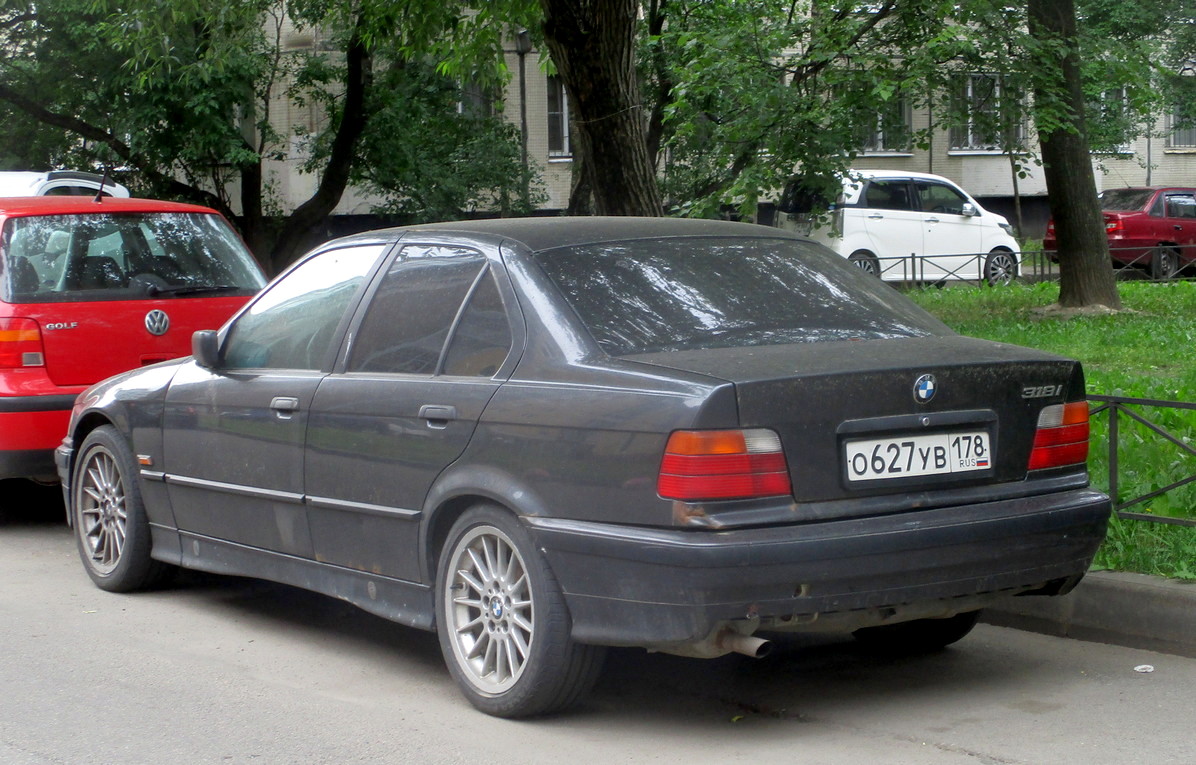 Санкт-Петербург, № О 627 УВ 178 — BMW 3 Series (E36) '90-00