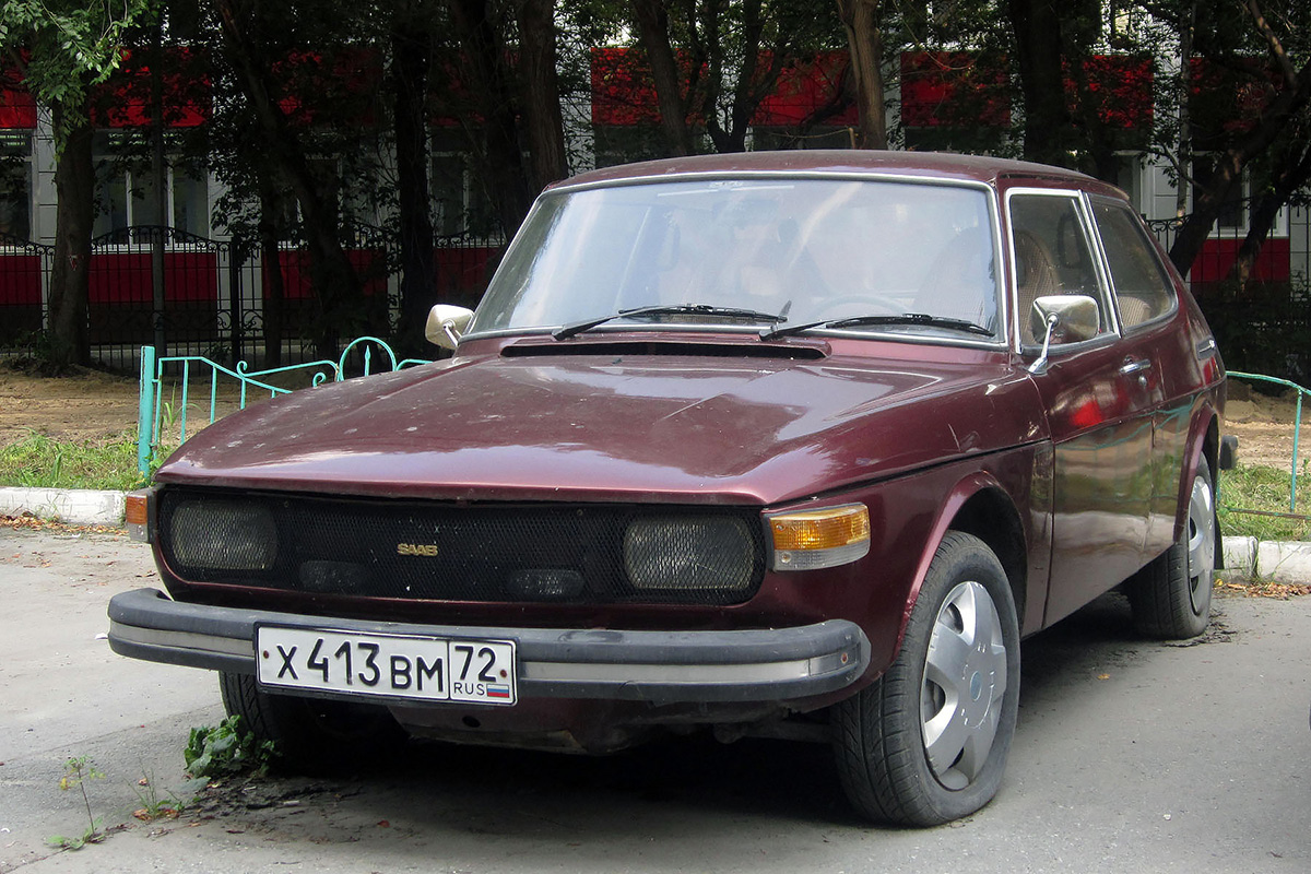 Тюменская область, № Х 413 ВМ 72 — Saab 99 '68-84