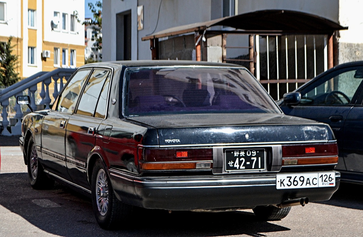 Ставропольский край, № К 369 АС 126 — Toyota Crown (S130) '87-91