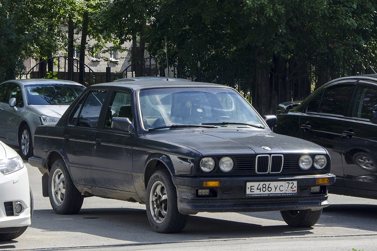 Тюменская область, № Е 486 УС 72 — BMW 3 Series (E30) '82-94