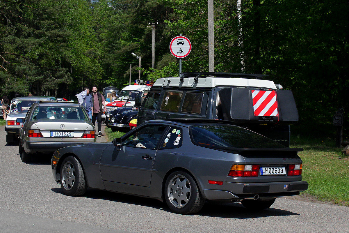 Литва, № H00639 — Porsche 944 '82-89; Литва — Eugenijau, mes dar važiuojame 10