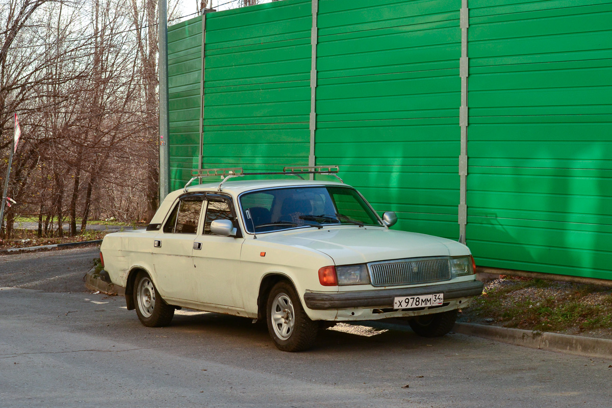 Волгоградская область, № Х 978 ММ 34 — ГАЗ-31029 '92-97