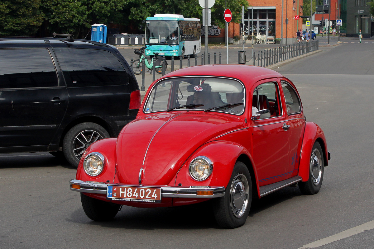 Литва, № H84024 — Volkswagen Käfer (общая модель)