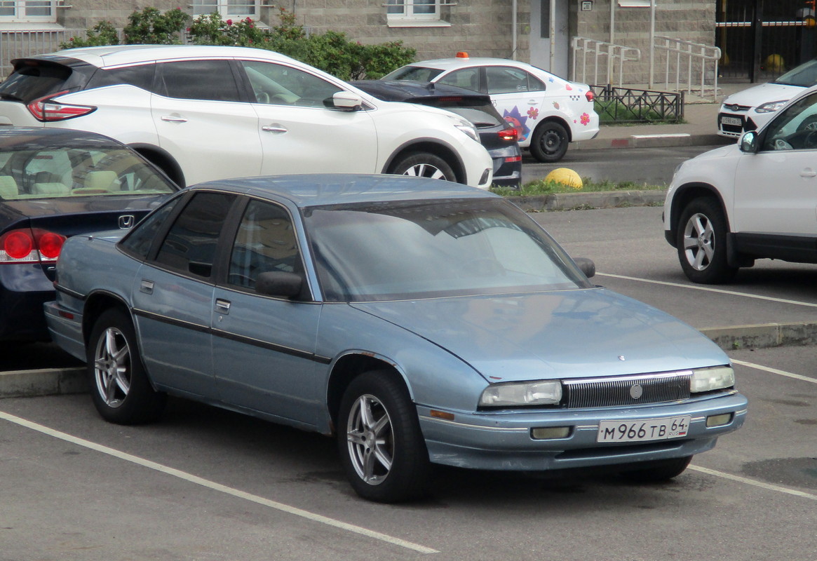 Саратовская область, № М 966 ТВ 64 — Buick Regal (3G) '88-97