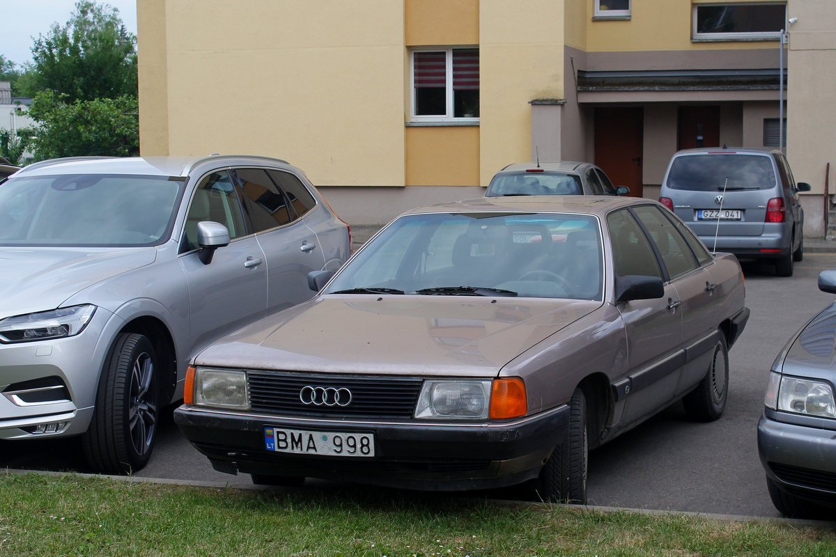 Литва, № BMA 998 — Audi 100 (C3) '82-91