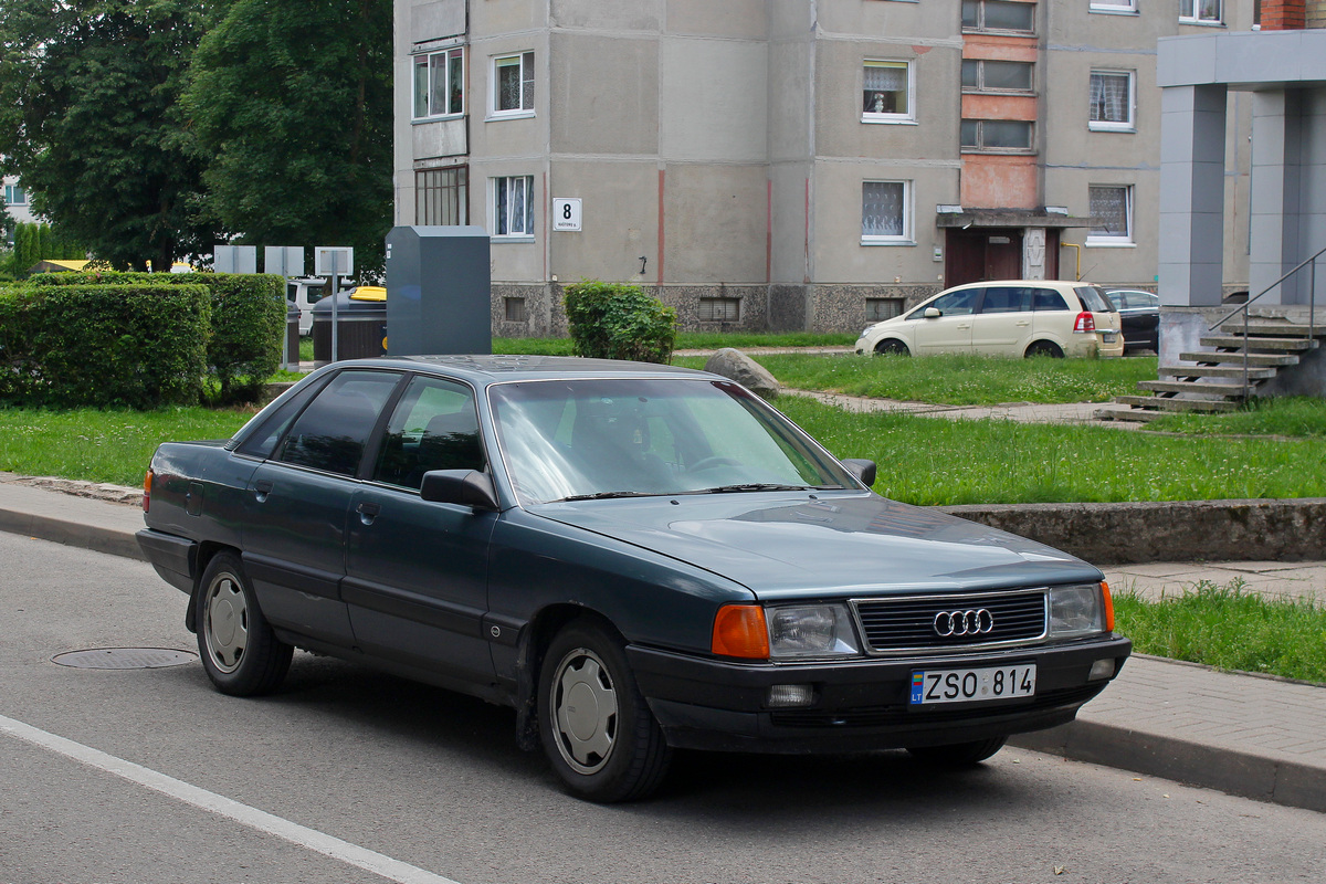 Литва, № ZSO 814 — Audi 100 (C3) '82-91