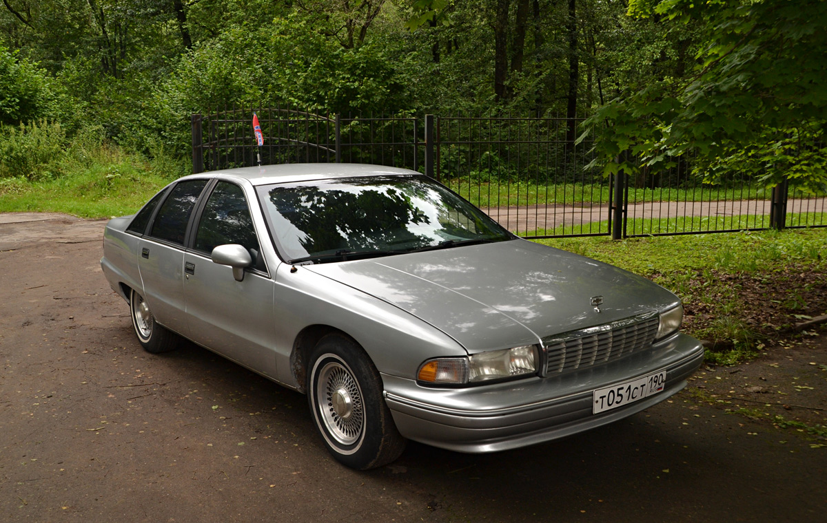 Московская область, № Т 051 СТ 190 — Chevrolet Caprice (4G) '90-96; Калужская область — Ретро-Фест "Парковый" 2023