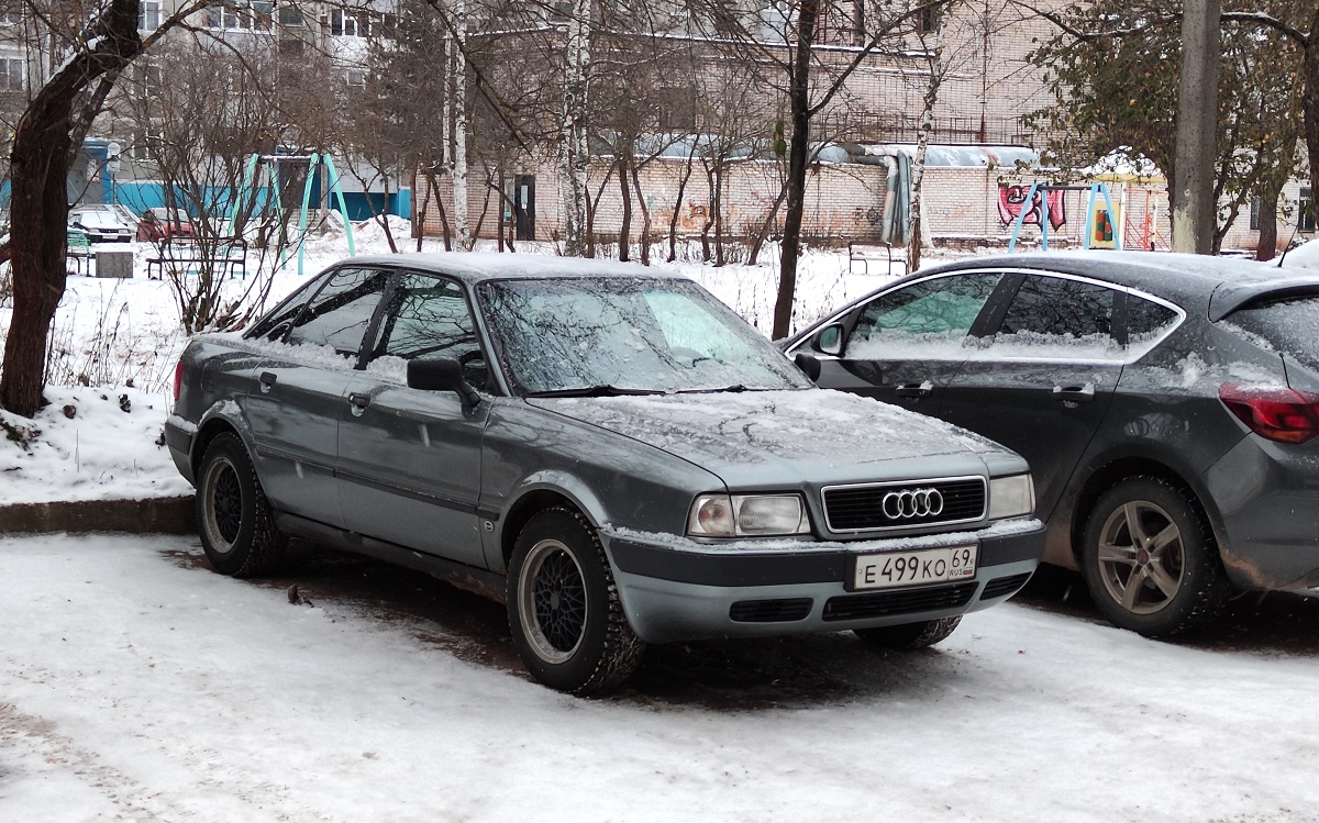 Тверская область, № Е 499 КО 69 — Audi 80 (B4) '91-96