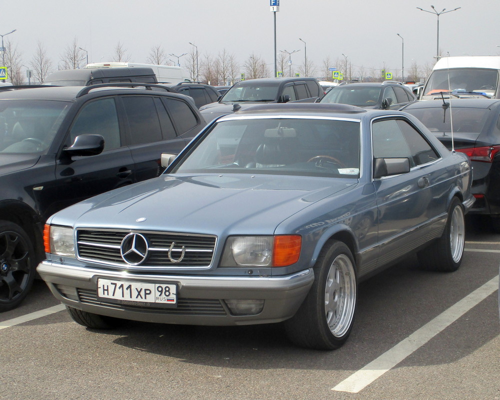 Санкт-Петербург, № Н 711 ХР 98 — Mercedes-Benz (C126) '85–'91