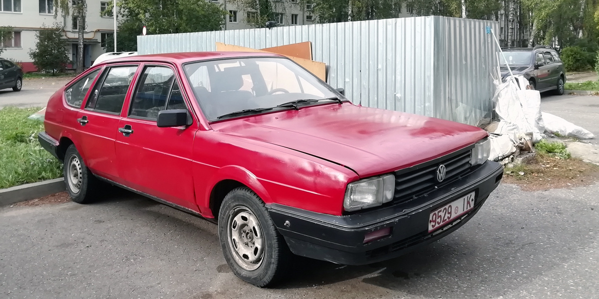 Витебская область, № 9529 IK — Volkswagen Passat (B2) '80-88