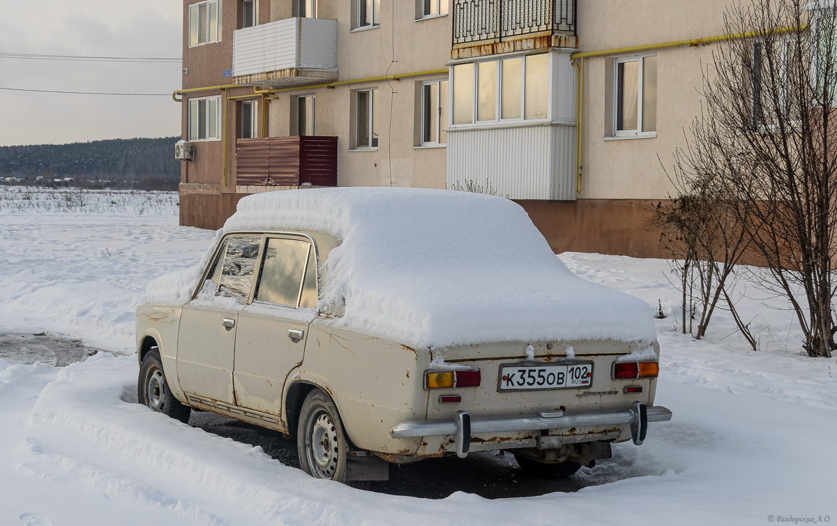 Башкортостан, № К 355 ОВ 102 — ВАЗ-2101 '70-83