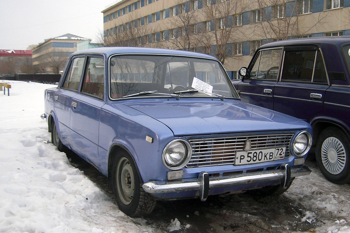 Тюменская область, № Р 580 КВ 72 — ВАЗ-2101 '70-83