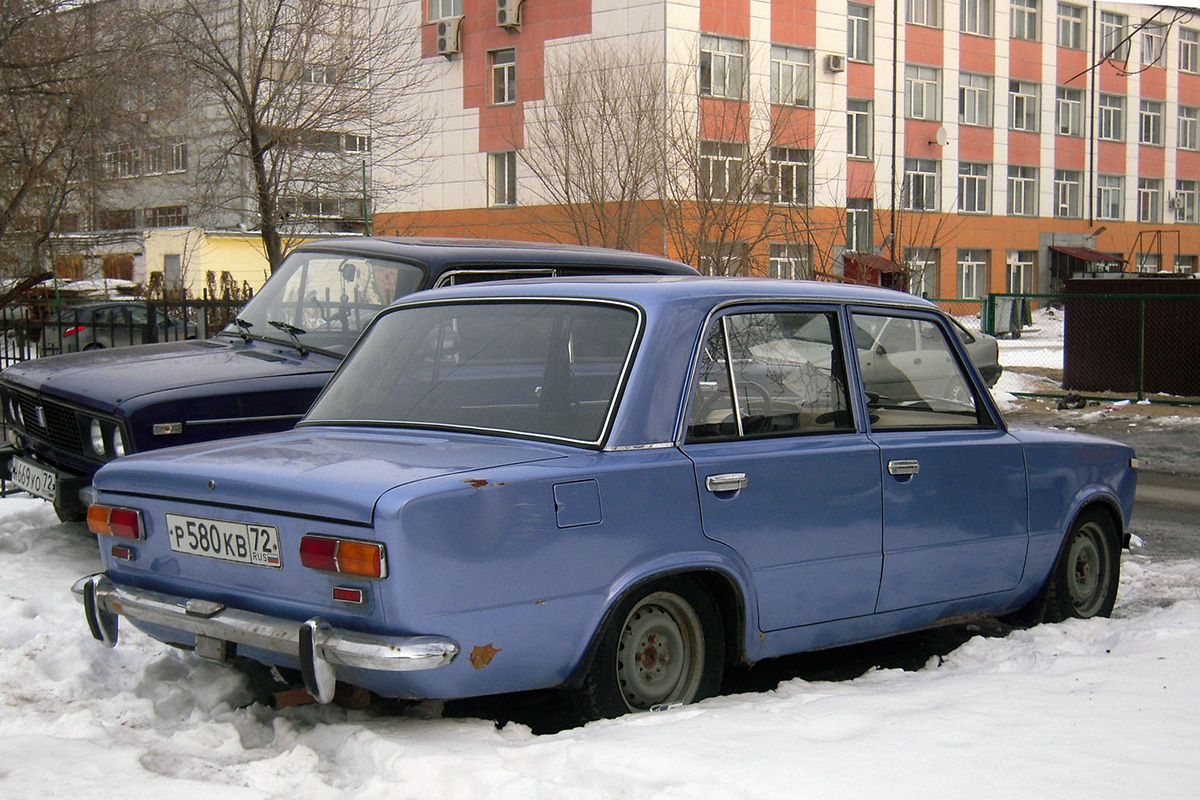 Тюменская область, № Р 580 КВ 72 — ВАЗ-2101 '70-83