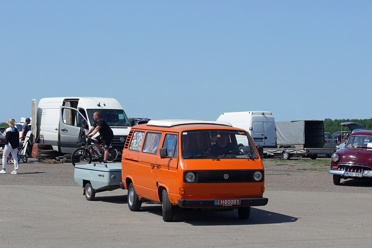 Литва, № H80001 — Volkswagen Typ 2 (Т3) '79-92; Литва — Retro mugė 2023