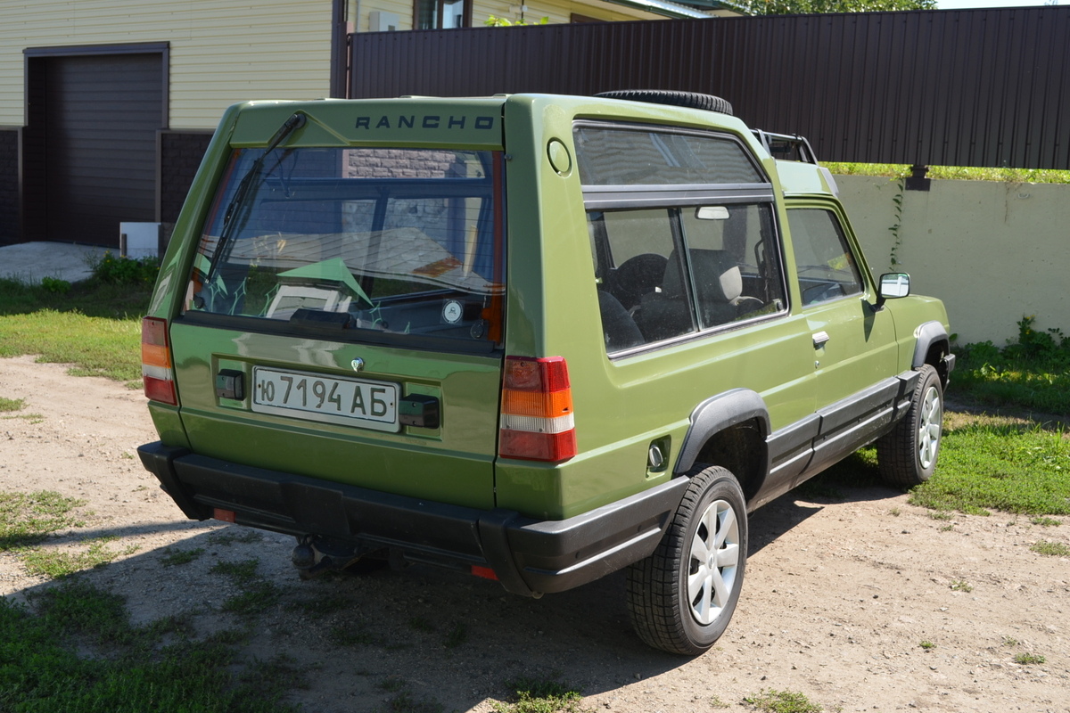 Алтайский край, № Ю 7194 АБ — Talbot Matra Rancho '77-85