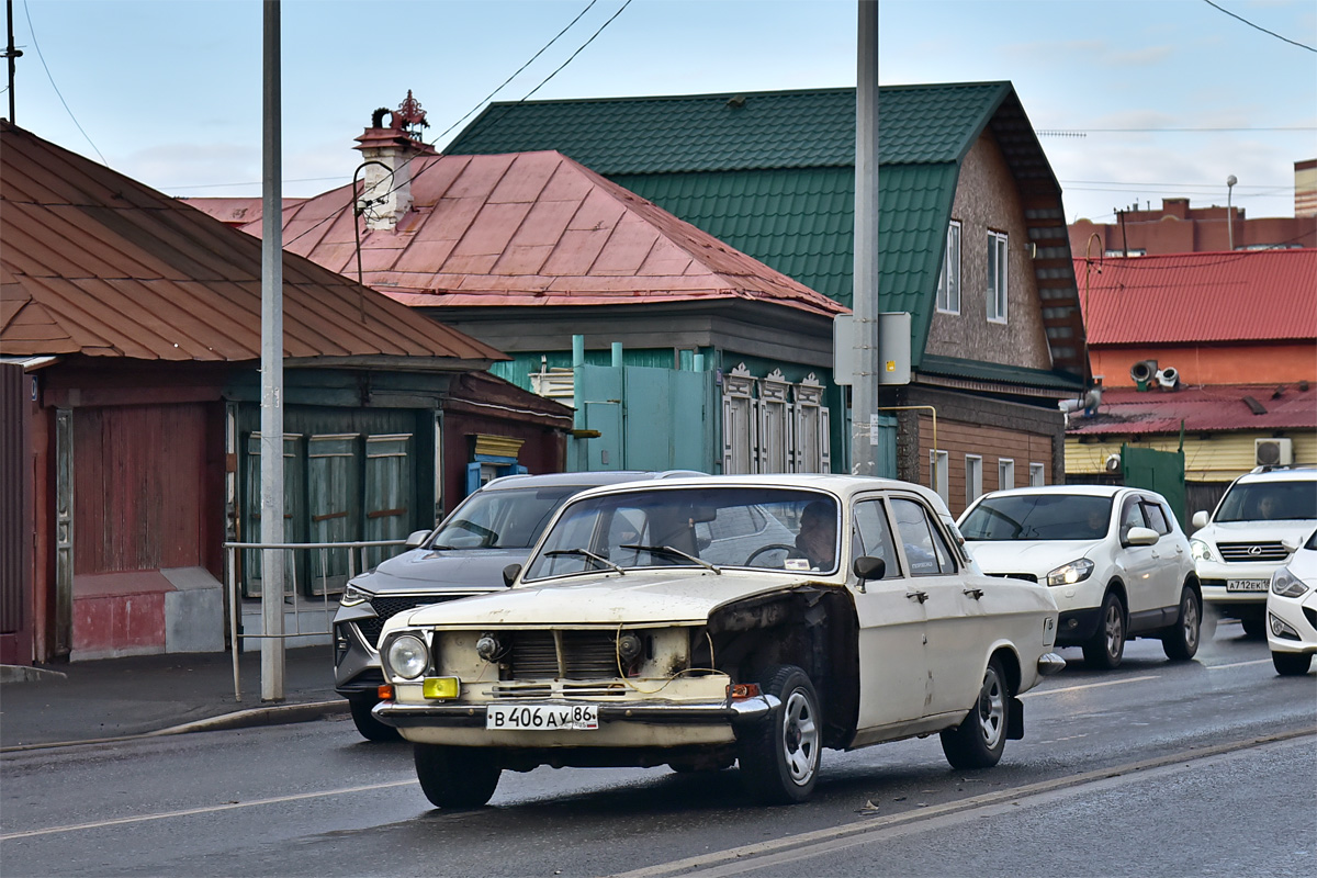 Тюменская область, № В 406 АУ 86 — ГАЗ-24 Волга '68-86