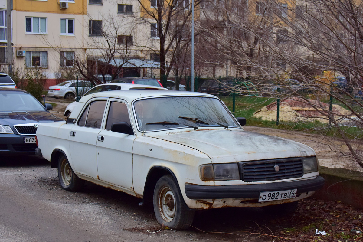 Волгоградская область, № О 982 ТВ 34 — ГАЗ-31029 '92-97