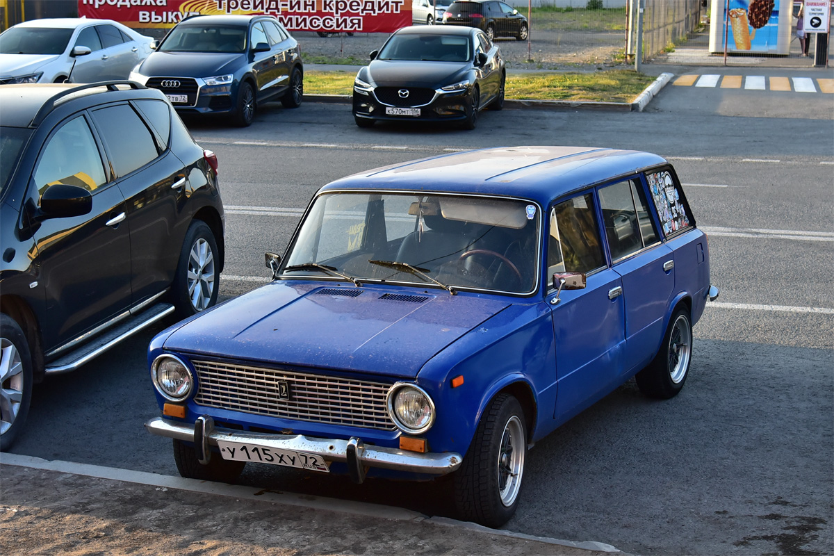 Тюменская область, № У 115 ХУ 72 — ВАЗ-2102 '71-86