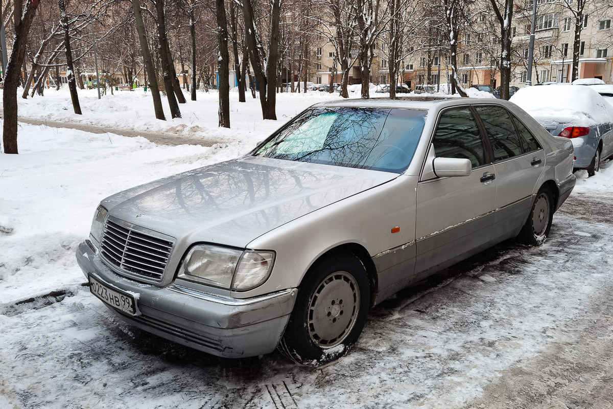 Москва, № О 223 НВ 99 — Mercedes-Benz (W140) '91-98