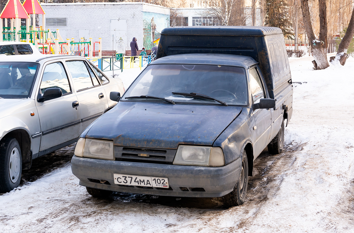 Башкортостан, № С 374 МА 102 — Иж-2717 Ода версия '97-05